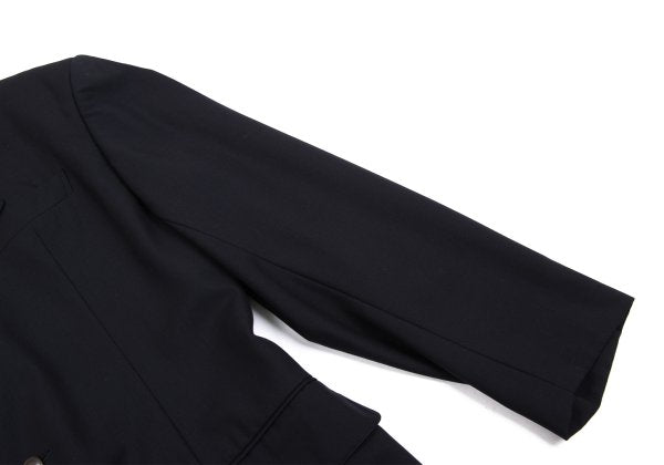 Jean Paul GAULTIER HOMME Wool 3-Button Jacket Navy Size 50