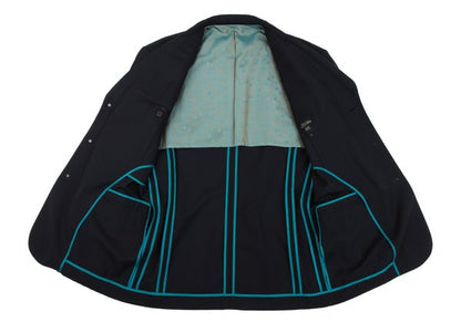 Jean Paul GAULTIER HOMME Wool 3-Button Jacket Navy Size 50