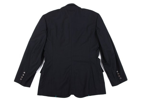 Jean Paul GAULTIER HOMME Wool 3-Button Jacket Navy Size 50