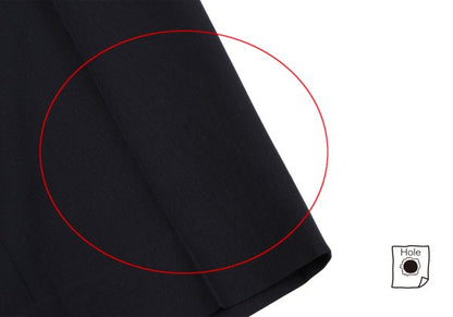 Jean Paul GAULTIER HOMME Wool Pleated Pants Navy Size 48