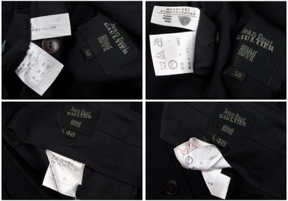 Jean Paul GAULTIER HOMME Wool Setup Jacket Blue Size 50