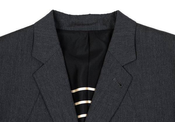 Jean Paul GAULTIER HOMME Wool Inner Jacket Gray Size 50