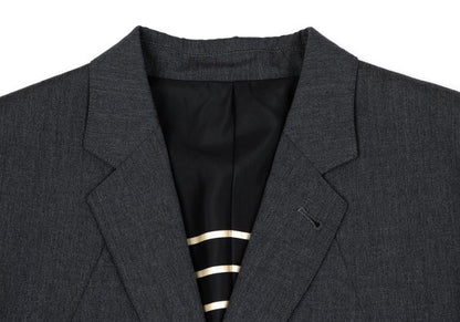 Jean Paul GAULTIER HOMME Wool Inner Jacket Gray Size 50