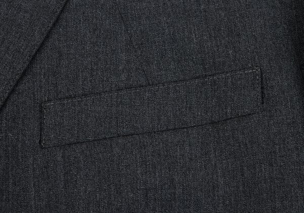 Jean Paul GAULTIER HOMME Wool Inner Jacket Gray Size 50