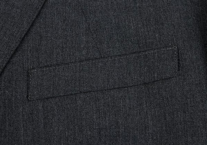 Jean Paul GAULTIER HOMME Wool Inner Jacket Gray Size 50