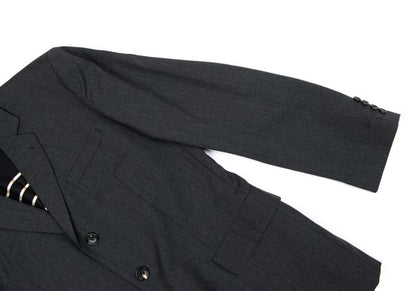 Jean Paul GAULTIER HOMME Wool Inner Jacket Gray Size 50