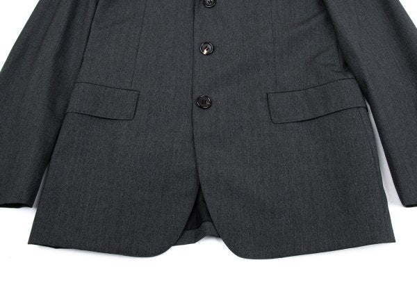 Jean Paul GAULTIER HOMME Wool Inner Jacket Gray Size 50