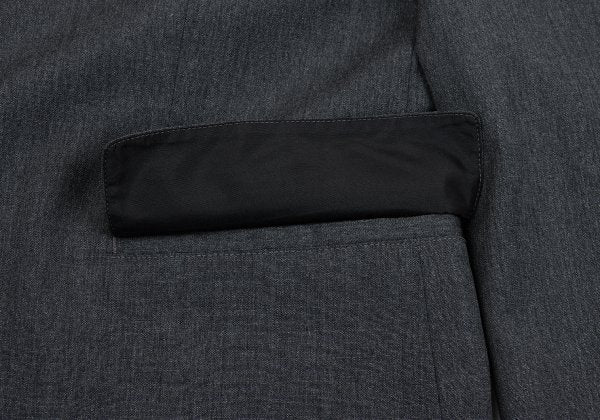 Jean Paul GAULTIER HOMME Wool Inner Jacket Gray Size 50
