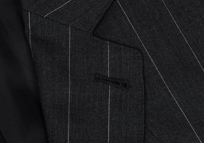 Jean Paul GAULTIER HOMME Striped Wool 3B Jacket Gray Size 48