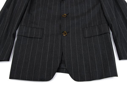 Jean Paul GAULTIER HOMME Wool Stripe Jacket Gray Size 48