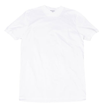 GIANNI VERSACE Rib Neck Cotton T-Shirt White Size 48