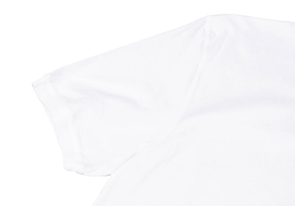 GIANNI VERSACE Rib Neck Cotton T-Shirt White Size 48