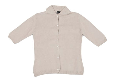 MARGARET HOWELL Cotton Short Sleeve Knit Pink Beige Size 2