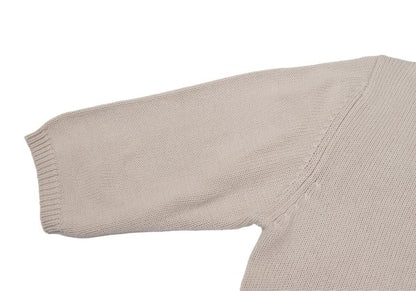 MARGARET HOWELL Cotton Short Sleeve Knit Pink Beige Size 2