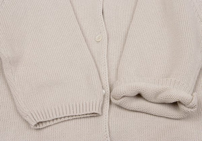 MARGARET HOWELL Cotton Short Sleeve Knit Pink Beige Size 2