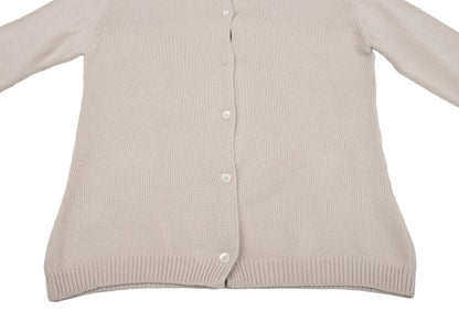 MARGARET HOWELL Cotton Short Sleeve Knit Pink Beige Size 2