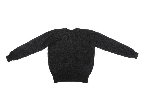 MARGARET HOWELL Charcoal Wool Round Collar Cardigan Size M