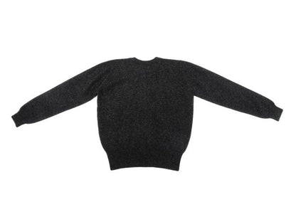 MARGARET HOWELL Charcoal Wool Round Collar Cardigan Size M