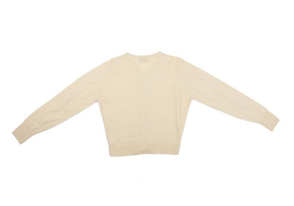 MARGARET HOWELL Wool Knit Cardigan Cream Size M