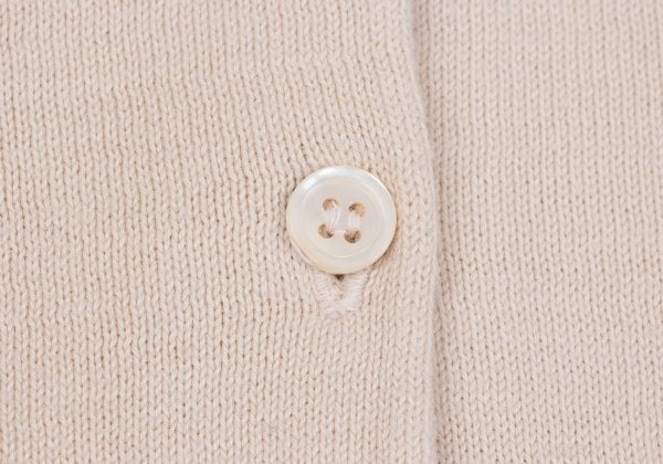 MARGARET HOWELL Light Pink Cotton Collared Cardigan Size M