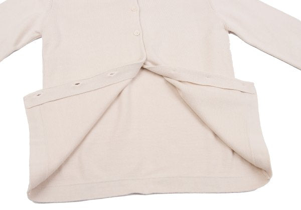 MARGARET HOWELL Light Pink Cotton Collared Cardigan Size M