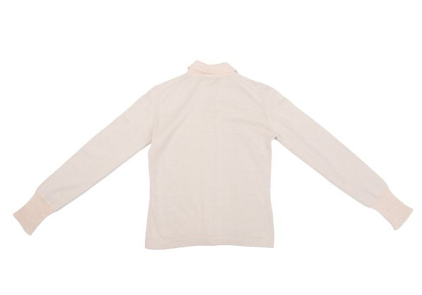 MARGARET HOWELL Light Pink Cotton Collared Cardigan Size M