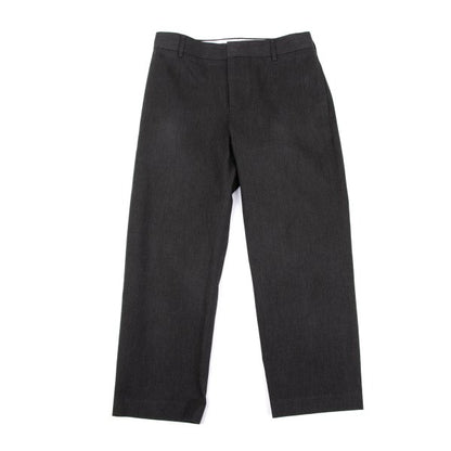 MARGARET HOWELL Cotton Back Belt Cropped Pants Gray Size 3