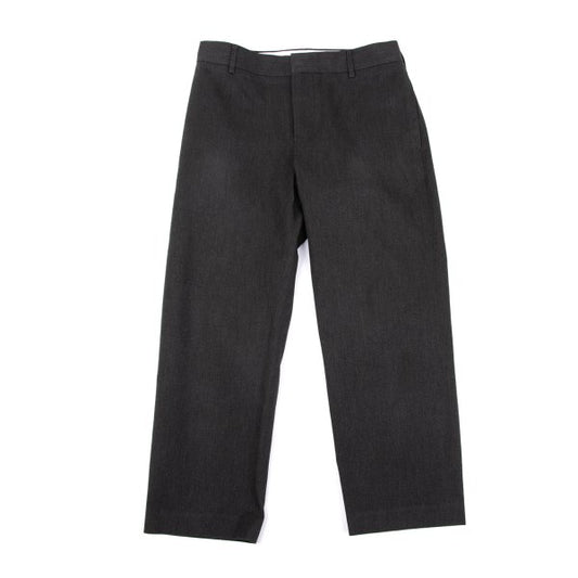 MARGARET HOWELL Cotton Back Belt Cropped Pants Gray Size 3