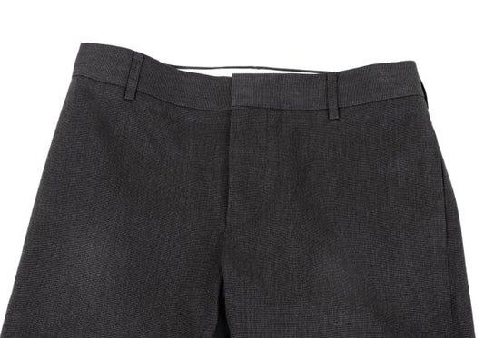 MARGARET HOWELL Cotton Back Belt Cropped Pants Gray Size 3