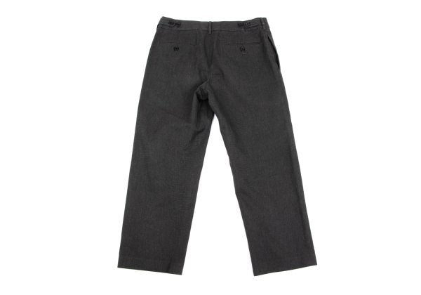MARGARET HOWELL Cotton Back Belt Cropped Pants Gray Size 3