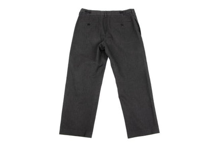 MARGARET HOWELL Cotton Back Belt Cropped Pants Gray Size 3