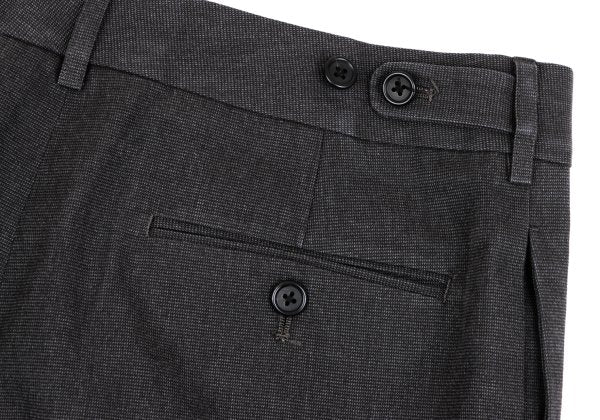 MARGARET HOWELL Cotton Back Belt Cropped Pants Gray Size 3
