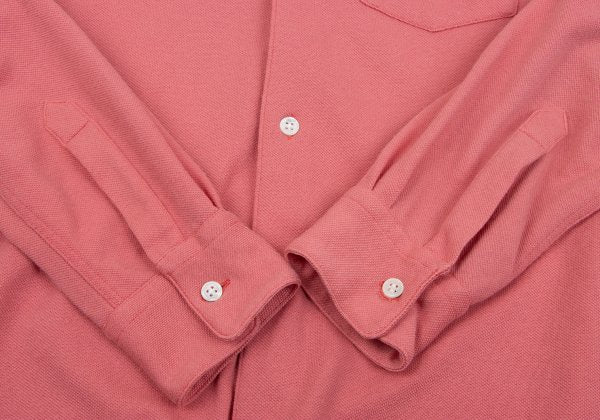 COMME des GARCONS SHIRT Pique Cotton Poly Shirt Pink Size M