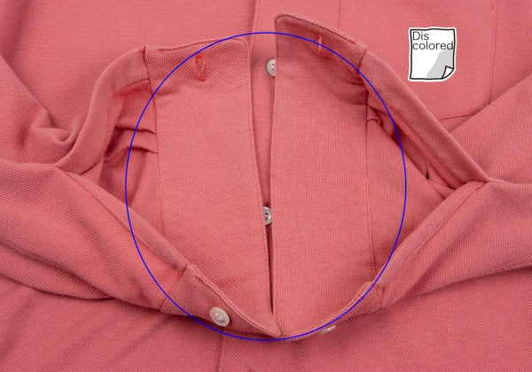 COMME des GARCONS SHIRT Pique Cotton Poly Shirt Pink Size M