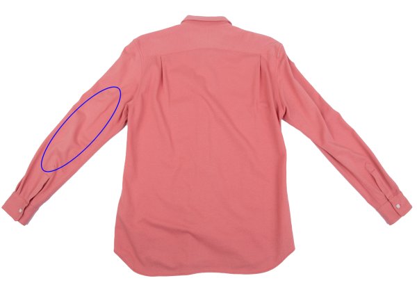 COMME des GARCONS SHIRT Pique Cotton Poly Shirt Pink Size M