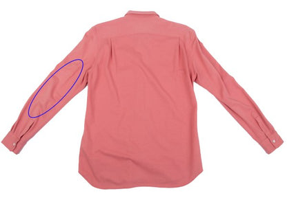 COMME des GARCONS SHIRT Pique Cotton Poly Shirt Pink Size M