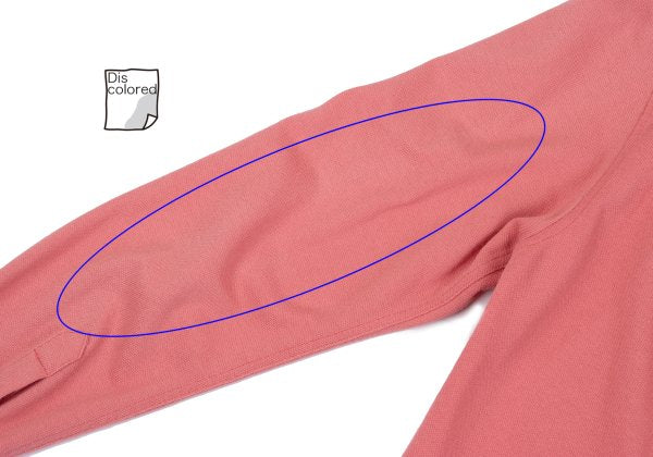 COMME des GARCONS SHIRT Pique Cotton Poly Shirt Pink Size M