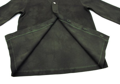 COMME des GARCONS HOMME DEUX Poly Cardigan Green Size M