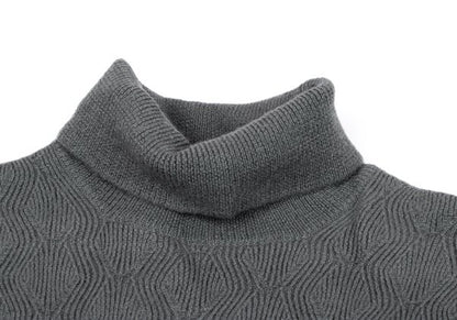 COMME des GARCONS HOMME PLUS Wool Zigzag Sweater Gray Size M