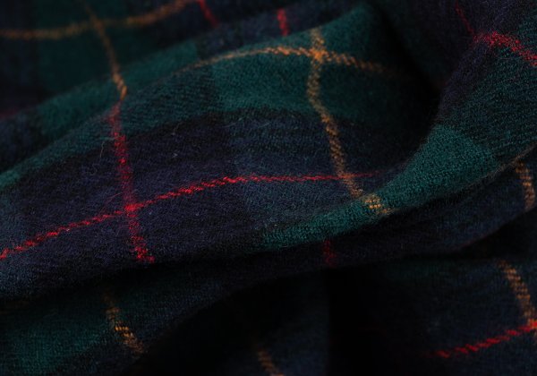 COMME des GARCONS HOMME PLUS Navy Green Check Pants Size XS