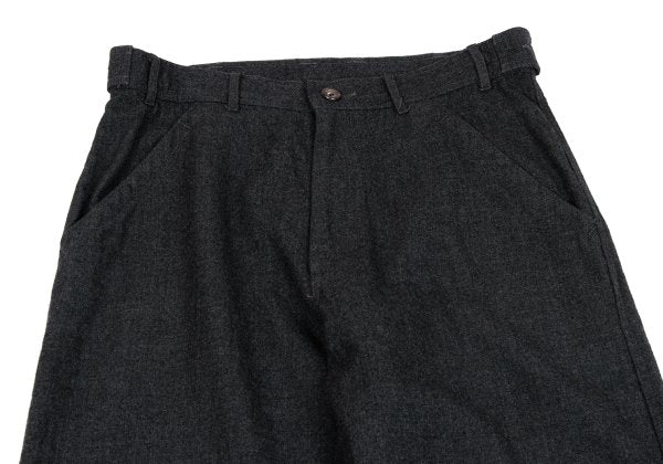 COMME des GARCONS HOMME PLUS Gray Wool Tapered Pants Size S