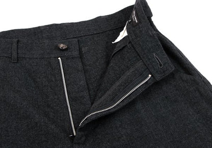 COMME des GARCONS HOMME PLUS Gray Wool Tapered Pants Size S