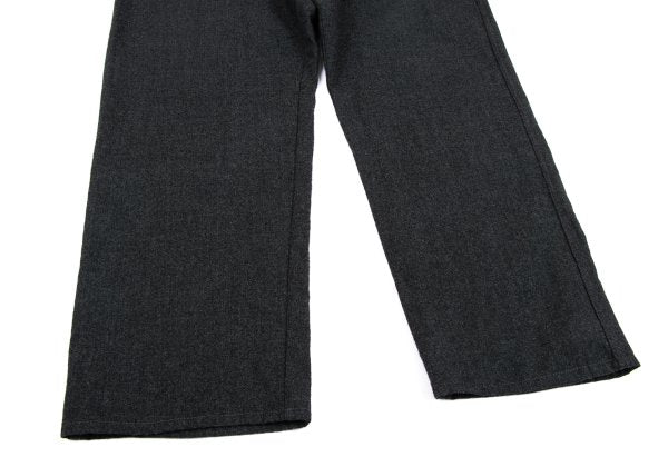 COMME des GARCONS HOMME PLUS Gray Wool Tapered Pants Size S