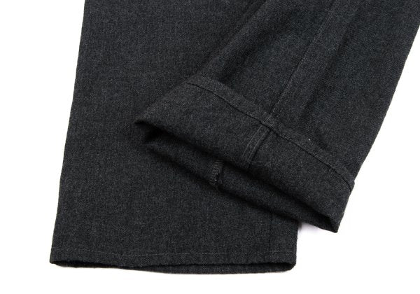 COMME des GARCONS HOMME PLUS Gray Wool Tapered Pants Size S