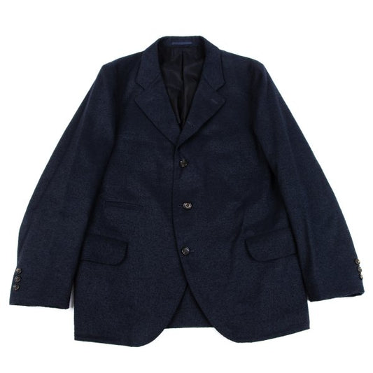 COMME des GARCONS HOMME PLUS Poly Pilling Jacket Navy Size M
