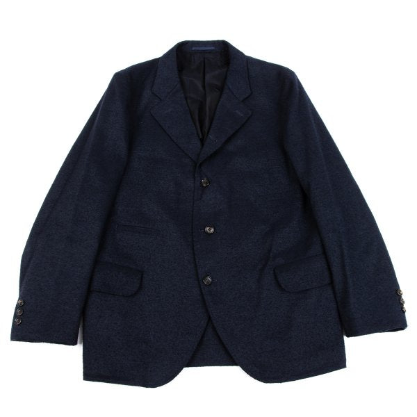COMME des GARCONS HOMME PLUS Poly Pilling Set-Up Navy Ring Size M