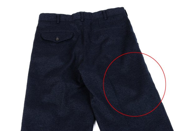 COMME des GARCONS HOMME PLUS Poly Pilling Set-Up Navy Ring Size M