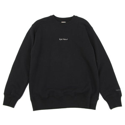 Karl Helmut Cotton Logo Print Sweatshirt Black Size M