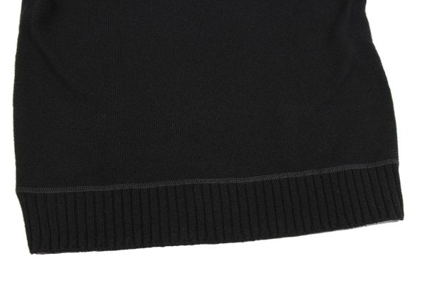 Karl Helmut Cotton Wool Turtleneck Sweater Black Size M