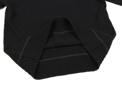Karl Helmut Cotton Wool Turtleneck Sweater Black Size M